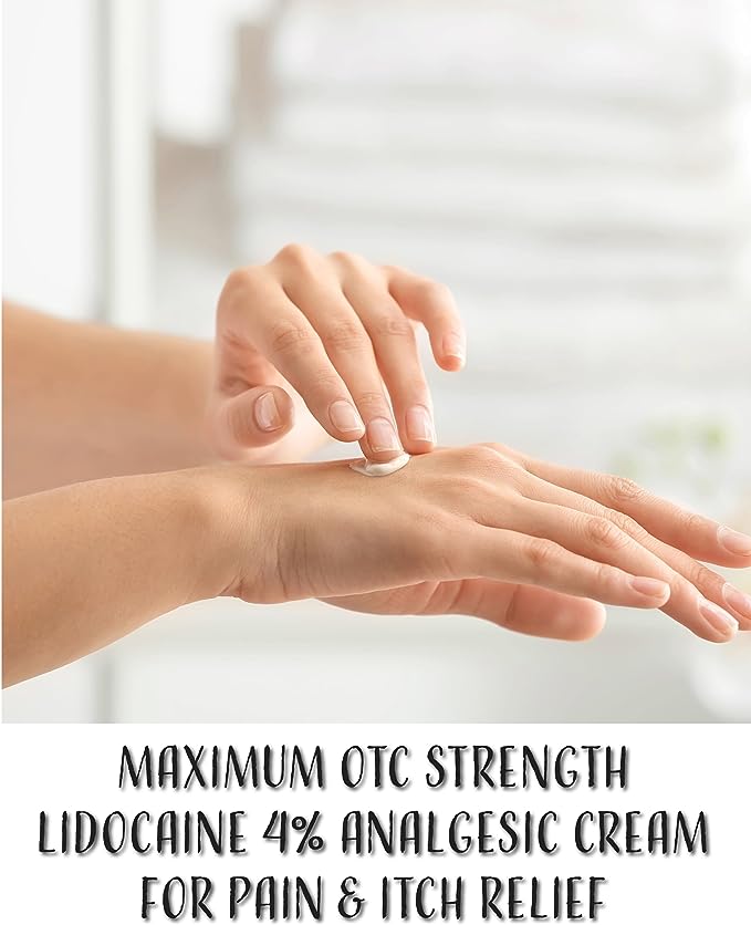 Westlake Lidocaine 4% Pain Relief Cream | Numbs Away Pain and Itch, Maximum OTC Strength | 2 Pack… - Westlake HB Pharma