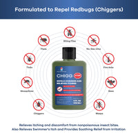 Chigg-Stop The Soldier's Choice Relieves Itching and Repels Chiggers, 4 fl oz - Westlake HB Pharma
