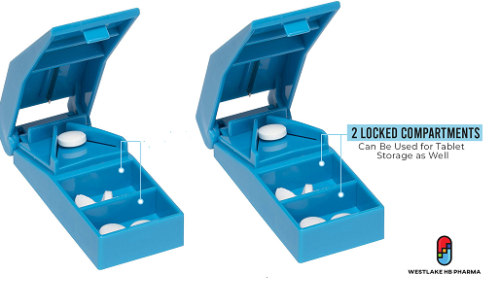 Renoir Pill Cutter - (2 PACK Pill Splitter) - Westlake HB Pharma